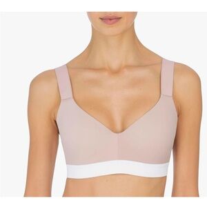 Natori Dynamic Convertible  Sports bra Rose Beige/Warm White 34DD